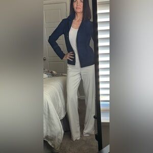 Belstaff suede jacket w/black leather detail